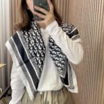 DIOR New summer scarf 90x90cm - Image 4