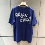 BALENCIAGA Balenciaga 25ss new graffiti short-sleeved T-shirt - Image 10