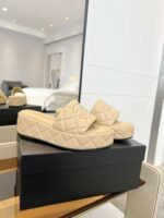 Chanel slippers premium version made of sheepskin. - Image 8