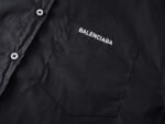 Balenciaga classic full logo collection print single-breasted casual long-sleeved shirt - Image 12