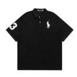 Ralph Lauren1:1 embroidered POLO T-shirt 230g100% cotton