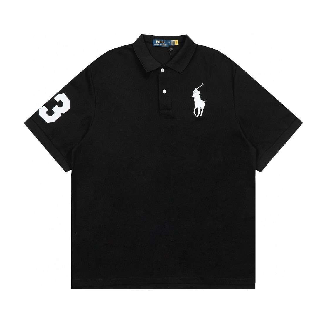 a1745218138943_0574-6.jpg Ralph Lauren1:1 embroidered POLO T-shirt 230g100% cotton - Image 1