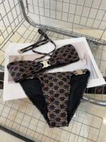 Celine Arc de Triomphe logo two-piece swimsuit - Image 6