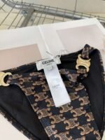 Celine Arc de Triomphe logo two-piece swimsuit - Image 2