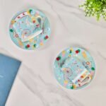 Hermès Astronaut blue coffee cup with double saucer - Image 9