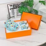 Hermès Astronaut blue coffee cup with double saucer