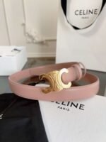 Celine premium leather belt, 2.4cm wide - Image 11