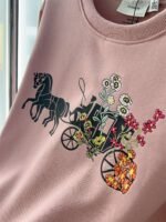 Coach Floral Carriage 380g cotton sweatshirt - Image 6