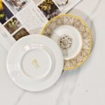 DIOR【Colorful Starry Sky】Series Brown Double Cup and Saucer - Image 8