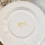DIOR【Colorful Starry Sky】Series Brown Double Cup and Saucer - Image 5