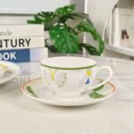 Hermès new porcelain plate set of four bone china porcelain, the beginning of a quality life - Image 8