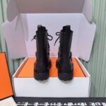 Hermes autumn and winter new Land ankle boots series Cowhide material, premium version - Image 4