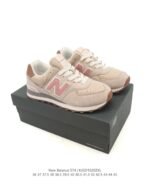 New Balance 574 series comfortable and versatile retro stitching fashion casual sports shoes - Image 16