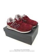 New Balance 574 series comfortable and versatile retro stitching fashion casual sports shoes - Image 5