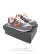 New Balance 574 series comfortable and versatile retro stitching fashion casual sports shoes - Image 2