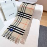 Burberry 100% Cashmere Scarf (Premium Version) Size: 160x30cm - Image 11