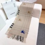 Burberry 100% Cashmere Scarf (Premium Version) Size: 160x30cm - Image 9