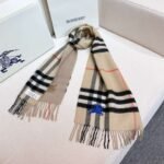 Burberry 100% Cashmere Scarf (Premium Version) Size: 160x30cm - Image 7