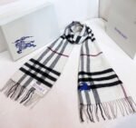 Burberry 100% Cashmere Scarf (Premium Version) Size: 160x30cm - Image 2