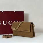 GUCCI shoulder bag, genuine leather, premium version. Dimensions: 28x16x7cm - Image 9
