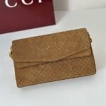 GUCCI shoulder bag, genuine leather, premium version. Dimensions: 28x16x7cm - Image 6