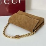 GUCCI shoulder bag, genuine leather, premium version. Dimensions: 28x16x7cm - Image 5