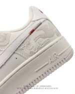 Nike Air Force 1 ’07 Low, featuring Air Max cushioning, low-top design, platform sole, height-increasing, casual athletic sneakers. - Image 3