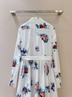 ERDEM Straight shoulder long sleeve dress - Image 8