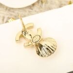 Chanel Shell Earrings Premium Edition 1:1 - Image 5