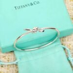 Tiffany Knot series symbolizes the strong connection of love bracelet premium version - Image 6
