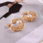 Dior New Letter CD Earrings - Image 5
