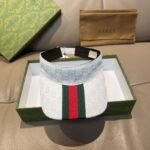 Gucci original single wide version webbing empty top hat counter 1:1 - Image 24