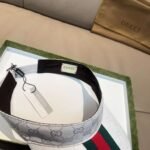Gucci original single wide version webbing empty top hat counter 1:1 - Image 28
