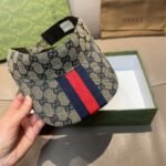 Gucci original single wide version webbing empty top hat counter 1:1 - Image 19