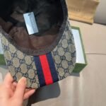Gucci original single baseball cap counter 1:1 unisex 58cm - Image 25