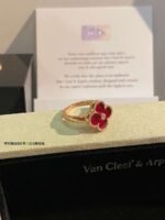 Van Cleef & Arpels four-leaf clover ring - Image 10