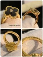 Van Cleef & Arpels four-leaf clover ring - Image 6