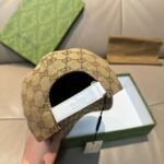 Gucci1:1 Baseball cap original canvas + first layer cowhide - Image 14