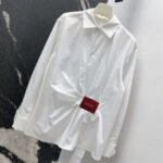 Loewe Spring/Summer New Arrivals Irregular V-Neck Shirt Premium - Image 7