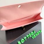 Bottega Veneta Andiamo Evening Clutch Premium Edition Pink 31*13*3cm - Image 8