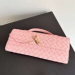 Bottega Veneta Andiamo Evening Clutch Premium Edition Pink 31*13*3cm - Image 7