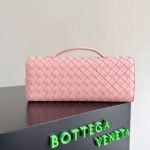 Bottega Veneta Andiamo Evening Clutch Premium Edition Pink 31*13*3cm - Image 6