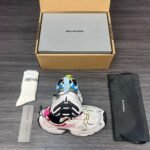 Balenciaga 6XL mismatched round toe lace-up chunky sneakers 1:1 Premium version - Image 10