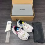 Balenciaga 6XL mismatched round toe lace-up chunky sneakers 1:1 Premium version - Image 4