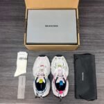 Balenciaga 6XL mismatched round toe lace-up chunky sneakers 1:1 Premium version - Image 3