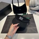MIUMIU sports fitness hat pure cotton Sun hat - Image 6