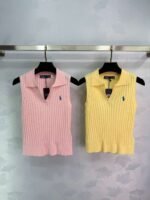 Ralph Lauren Summer Lapel Vest High Quality