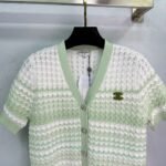 Chanel 2025 Summer New V-neck Short Sleeve Cardigan High Quality - Image 11