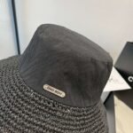 miumiu New style fisherman hat head circumference 57cm - Image 7