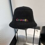 Chanel knitted bucket hat head circumference 57cm - Image 8